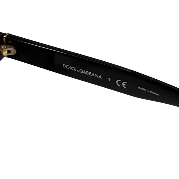 DOLCE & GABBANA DG 4274 501/8g 50-21-140 3N Black/Gold Sunglasses double bridge main image 5
